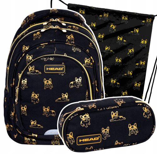 MLADINSKI ŠOLSKI NAHRBTNIK BULDOG SET