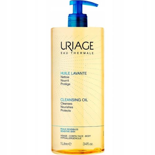 URIAGE EAU THERMALE HUILE LAVANTE - Olje za prhanje za vse tipe kože, 1000 ml