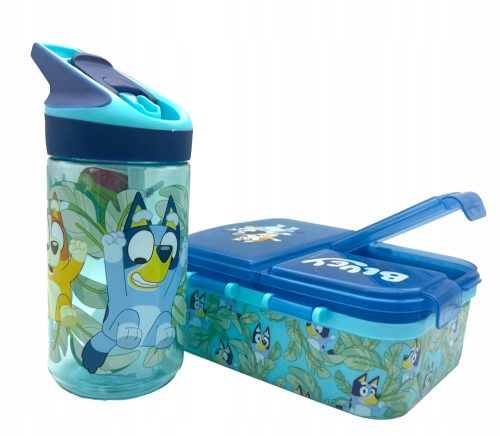 Stor Bluey Set za malico 900 ml + Bidon za vodo Stor Bluey 480 ml