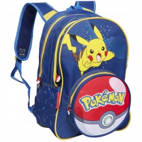   Pokémon Nahrbtnik za Počitnice 43 cm z Dvema Predelkoma Pikachu Pikachu Prostoren HIT