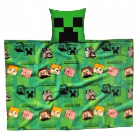 PODUSZKO-KOCYK 2v1 MINECRAFT 120 x 150 cm 762