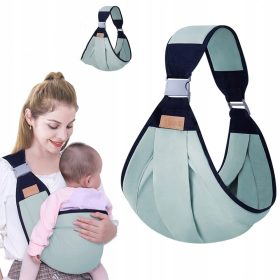   Nosilka za nošenje otrok do 20 kg Ergonomska nosilka za dojenčke Baby Green