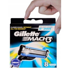 Kartuše Gillette Mach3 za gladko in udobno britje