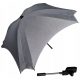 Kvadratni dežnik za voziček z UV filtrom, večbarven, 82 cm