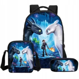   Fenomenalni nahrbtnik Jak ukrotiti zmaja s torbo in peresnico