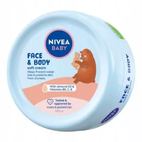 NIVEA BABY Negovalna krema za obraz in telo za otroke 200 ml