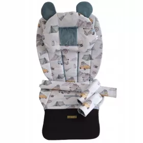    Vložek za voziček Cybex Balios S Lux - Set 4 elementov "Retro Cars"