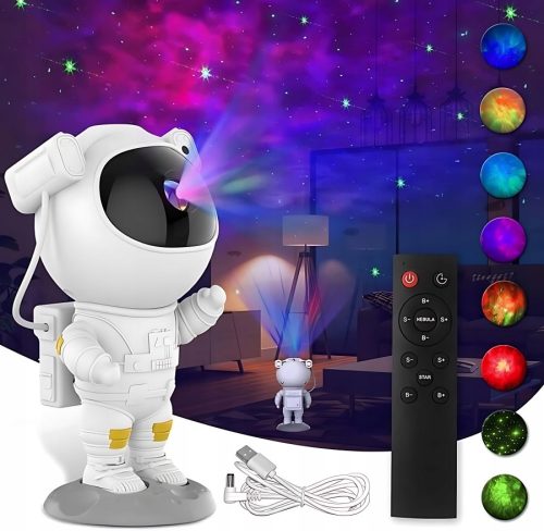 Zvezdni projektor - astronavtska nočna svetilka - LED - najnovejši model 2024