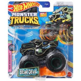   BEAR DEVIL 3/5 Lučka NeonSense Monster Trucks Avtomobili Hot Wheels Avto 1:64