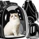 Cameleon deluxe nahrbtnik za prevoz hišnih ljubljenčkov 40 cm x 30 cm x 28 cm črn