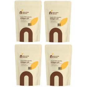   100% Naravni Ribiž Kolagen v Prahu 1kg (4x250g) - Visoko Absorbcijski Dodatek