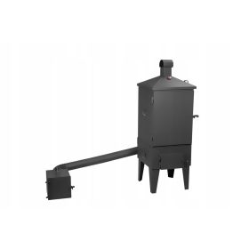  SMOKER SET Kovinska vrtna kadilnica XXL z dodatnim kaminom
