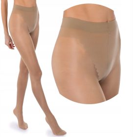 Nežne nogavice BIKINI 15 den z visokim sijajem