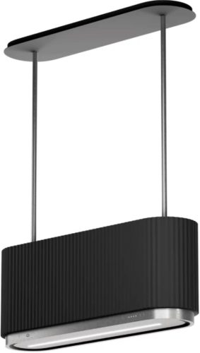  Ciarko Design Mono W Črna otočna napa, učinkovitost 520m3/h LED