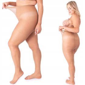   Rajstopy Plus Size 15 den Matowe - Opalony Bež | Slovenian Description:
Rajstopy Plus Size 15 den Matowe - Opalony Bež so idealne za vse ženske, ki iščejo udobne in elegantne rajstopke za vsakdanjo up