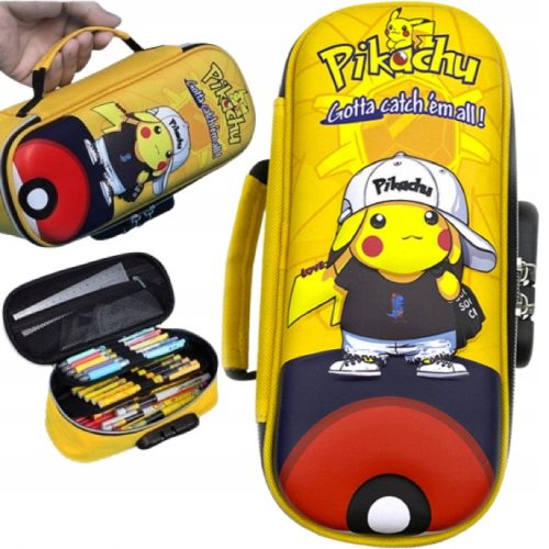 Pikachu Pokemon velika razširljiva torbica s 3D velikonočnim učinkom