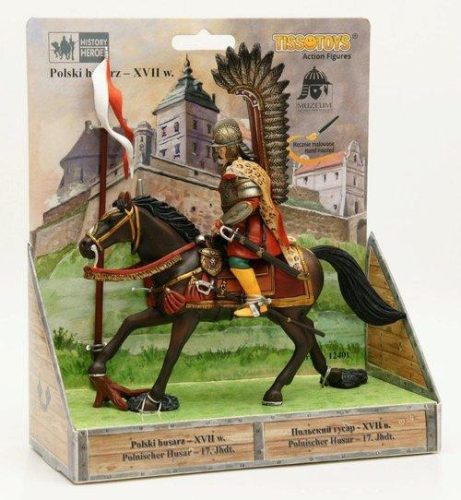Husar iz 17. stoletja - Zbirateljska figura poljskega husarja XVII. stoletja