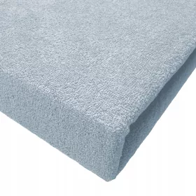   Prešite rjuhe iz frotirja brez elastike 180x200, debela tradicionalna PREMIUM siva
