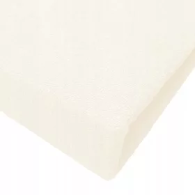   Rjuha iz frotira brez elastike 160x200, debela tradicionalna PREMIUM ecru