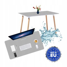   Zaščitna podloga za mizo, pisalno mizo, komodo, vrh 2,6 mm 160x90 cm SIVA