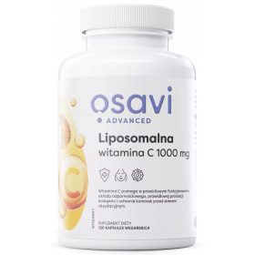   Liposomalni Vitamin C 1000 mg – 120 Veganskih Kapsul za Boljšo Absorpcijo