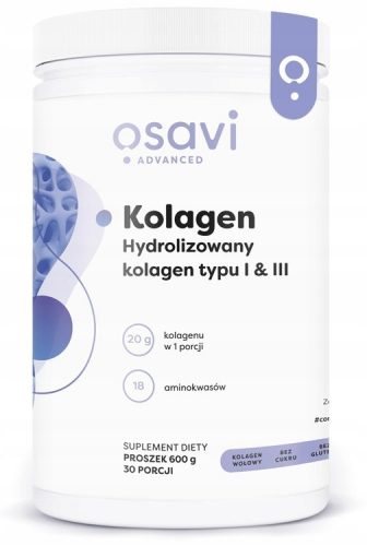 Osavi Kolagen Hidroliziran Tipa I & III - Najboljši Dodatek Za Vaše Zdravje