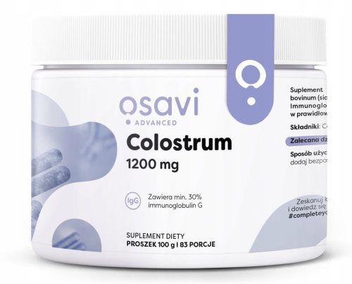 Colostrum 1200 mg – Močan Naravni Izboljševalec Imunosti in Regeneracije