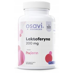   Laktoferin OSAVI 200mg s Proferrinom® - 60 kapsul za izboljšanje absorpcije železa