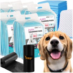 HIGIENIČNE PODLOGE ZA PSE 60X90 CM - 100 KOSOV + VREČKE