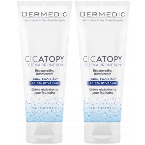 DERMEDIC CICATOPY Regeneracijska krema za roke, 2x 75 ml