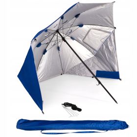 Parasol za plažo in vrt Bestif modre barve 220 x 210 cm