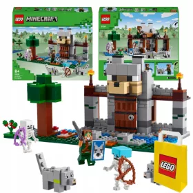 LEGO Minecraft Wilcza Twierdza Zamek Treser Wilków 21261