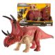 Dinozaver Diabloceratops z grozečim rjovenjem
