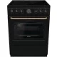  Gorenje keramična kuhinja GECS6B71CLB Black Retro Grill Pizza AirFry 60cm