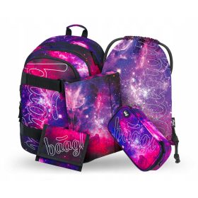 BAAGL Šolski komplet Skate Galaxy II