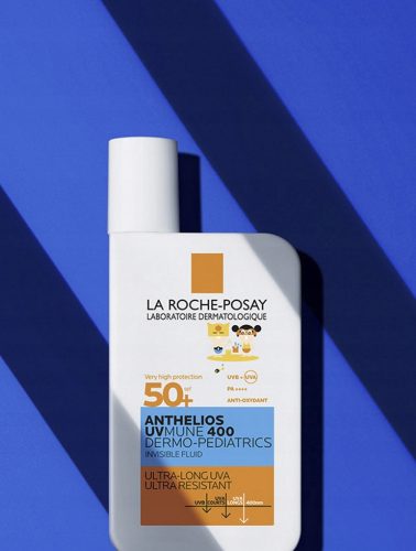 Anthelios UVMUNE 400 Dermo-Pediatrics Nevidni Fluid SPF 50+ za Občutljivo Kožo Otrok
