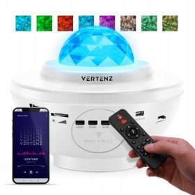 Vertenz Magic 10 LED projektor zvezd, bel