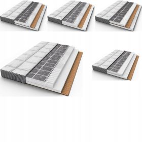    Vzmetnica Nikola Aero Premium 120x60 Pena Ajda Kokos srednje trda 120 x 60 x 12 cm