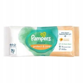   Vlažni robčki za otroke Pampers Harmonie Protect & Care, 44 kosov