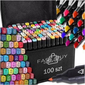 FAST_BUY Slovenija 100 alkoholnih markerjev s torbo