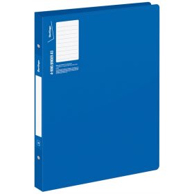   VELIK VEZIVNIK A3 s štirimi obročki MODRI 27 pokončni VEZAVNIK BERLINGO