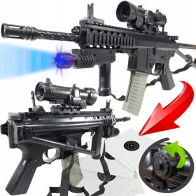 KAC PDW Airsoft Replica Rifle + 2 Targets
