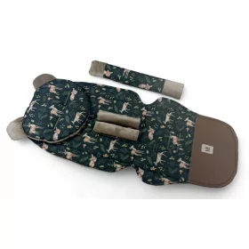    LE BUBU Vložek za voziček plus blazina, ščitniki, organizator