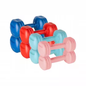   Bitumenski uteži Rebel Active 20 kg, komplet uteži 2x1kg 2x2kg 2x3kg 2x4kg