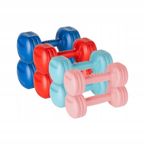 Bitumenski uteži Rebel Active 20 kg, komplet uteži 2x1kg 2x2kg 2x3kg 2x4kg