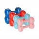Bitumenski uteži Rebel Active 20 kg, komplet uteži 2x1kg 2x2kg 2x3kg 2x4kg