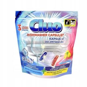 CLUO LIMON kapsule za pomivalni stroj, 27 kos