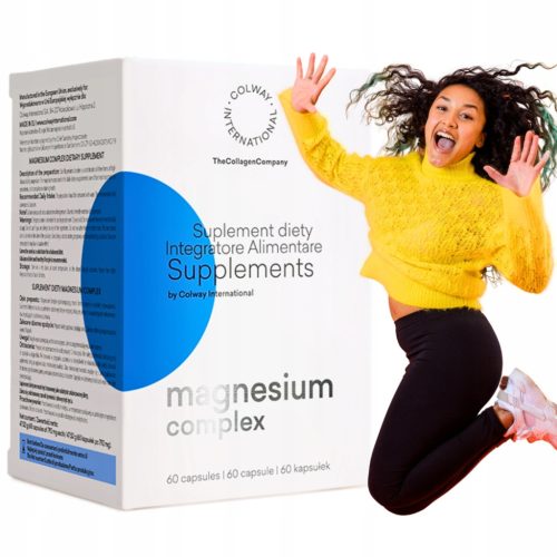 Magnezijev kompleks COLWAY z vitaminom B6 - 60 kapsul za zdravje