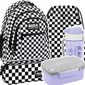   Backup večprekatni šolski nahrbtnik bel, črn 26 l + 4 ostali izdelki