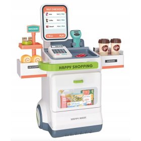 SUPERMARKET ZA OTROKE Z MOBILNO KASA IN DODATKI
